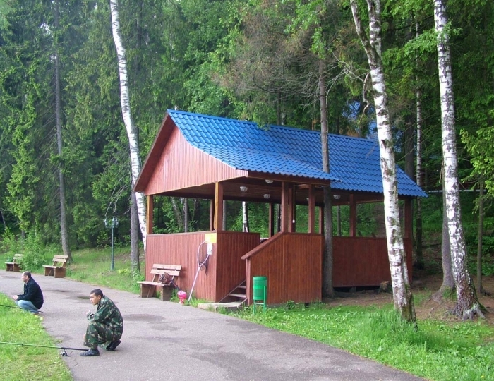 Беседка «Рыбацкая» приозерная - Парк-отель «Покровское»